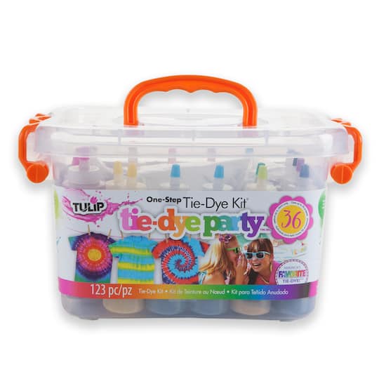 Michaels, Tulip® Tie-Dye Party™ One-Step Tie-Dye Kit® – Category: Tie Dye Kits